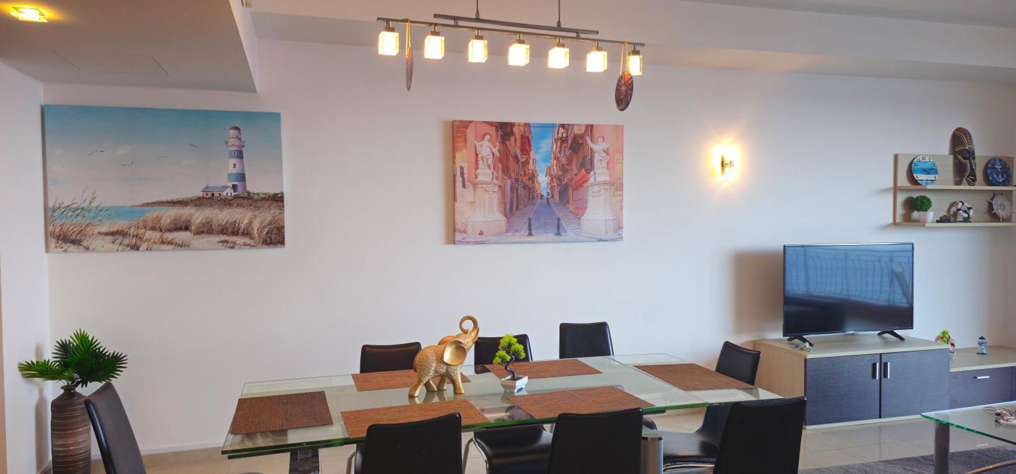 Apartamento Seaview 3 Bedrooms In Balluta Sliema